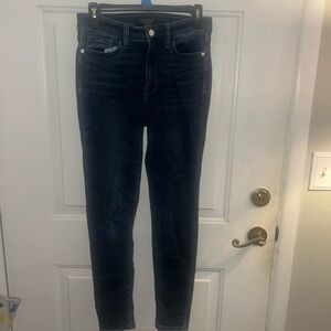 Judy Blue jeans Skinny Fit womens 7/28 Stretch Dark Blue Wash Mid Rise JB82505DK